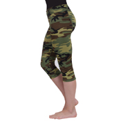 Women Workout Performance Capri - Camo