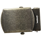 Vintage Brass Military Roller Buckle