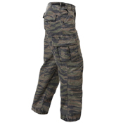 Ultra Force Mens Vintage Vietnam Rip-Stop Fatigue Pant