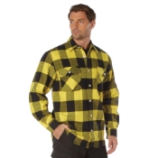 Extra Heavyweight Buffalo Plaid Flannel Cotton Shirt