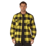 Extra Heavyweight Buffalo Plaid Flannel Cotton Shirt