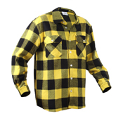 Extra Heavyweight Buffalo Plaid Flannel Cotton Shirt
