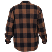 Extra Heavyweight Buffalo Plaid Flannel Cotton Shirt