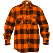 Extra Heavyweight Buffalo Plaid Flannel Cotton Shirt