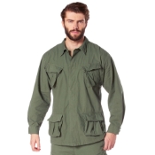 Ultra Force Vintage Vietnam Rip-Stop Fatigue Shirt