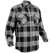 Extra Heavyweight Buffalo Plaid Flannel Cotton Shirt