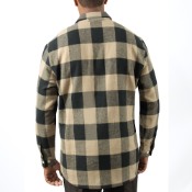 Extra Heavyweight Buffalo Plaid Flannel Cotton Shirt