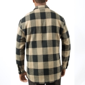Extra Heavyweight Buffalo Plaid Flannel Cotton Shirt