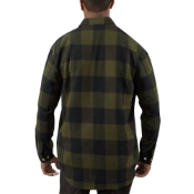 Extra Heavyweight Buffalo Plaid Flannel Cotton Shirt