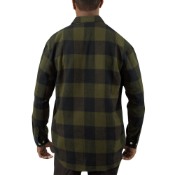 Extra Heavyweight Buffalo Plaid Flannel Cotton Shirt