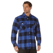 Extra Heavyweight Buffalo Plaid Flannel Cotton Shirt