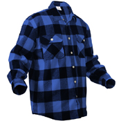Extra Heavyweight Buffalo Plaid Flannel Cotton Shirt