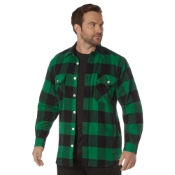 Extra Heavyweight Buffalo Plaid Flannel Cotton Shirt