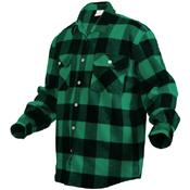 Extra Heavyweight Buffalo Plaid Flannel Cotton Shirt