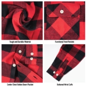 Extra Heavyweight Buffalo Plaid Flannel Cotton Shirt