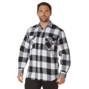Extra Heavyweight Buffalo Plaid Flannel Cotton Shirt