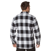 Extra Heavyweight Buffalo Plaid Flannel Cotton Shirt