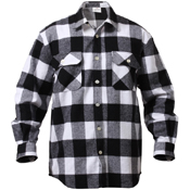 Extra Heavyweight Buffalo Plaid Flannel Cotton Shirt