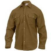 Ultra Force Mens Heavy Weight Solid Flannel Shirt