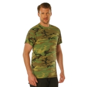 Great vintage camouflage t-shirt for work or outdoors.  Get yours now.