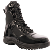 Forced Entry High-Gloss Tactical Boot w/ Side Zipper