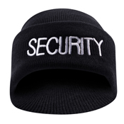 Embroidered Security Watch Cap