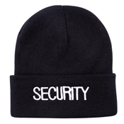 Embroidered Security Watch Cap