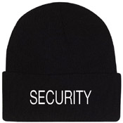 Embroidered Security Watch Cap