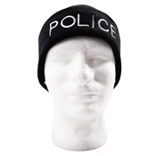 Embroidered Police Watch Cap