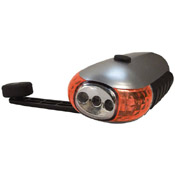 Wind Up Five Bulb LED Flashlight
