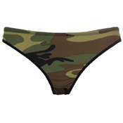Women's Thong - Camo