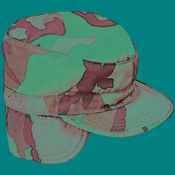 GI Type Combat with Earflap Cap