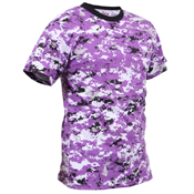 Ultra Force Digital Ultra Violet Camo T-Shirt 