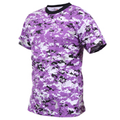 Ultra Force Digital Ultra Violet Camo T-Shirt 
