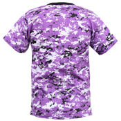 Ultra Force Digital Ultra Violet Camo T-Shirt 