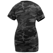 Long Length Camo T-Shirt Womens