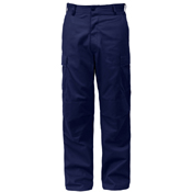Mens Zip Fly Midnite Navy Blue Uniform Pant
