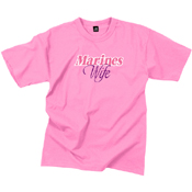 Womens Marines Wife T-Shirt