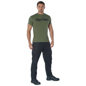 Olive Drab Military Physical Training T-Shirt - Marines