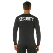 Ultra Force Mens 2-Sided Security Long Sleeve T-Shirt
