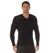 Mens GI Style Acrylic V-Neck Sweater