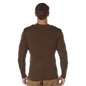 Mens GI Style Acrylic V-Neck Sweater