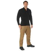 Mens GI Style 5-Button Acrylic Sweater