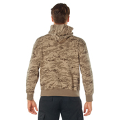 Mens Camo Pullover Hooded Sweatshirt