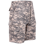 Mens Camo Poly/Cotton BDU Cargo Shorts