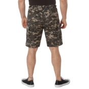 Mens Camo Poly/Cotton BDU Cargo Shorts