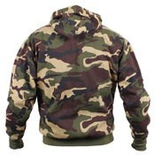 Mens Camo Pullover Hooded Sweatshirt