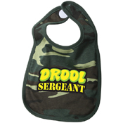 Drool Sergeant Infant Bib