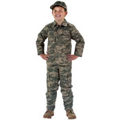 Ultra Force Kids Digital Camo BDU Shirt