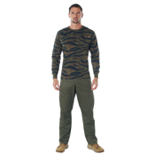 Ultra Force Mens Long Sleeve Camo T-Shirt